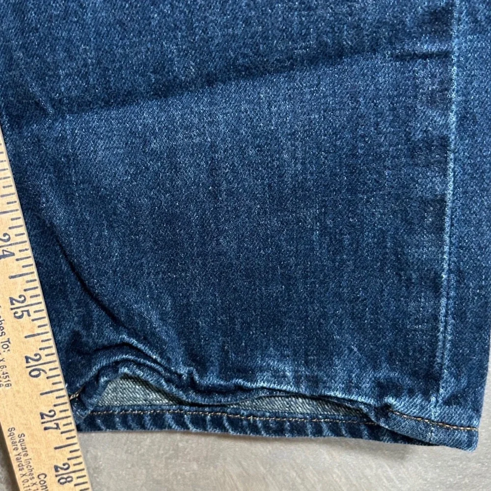 American Eagle Slim Straight Jeans Mens 30x30 Dark Wash‎ Blue Denim 100% Cotton